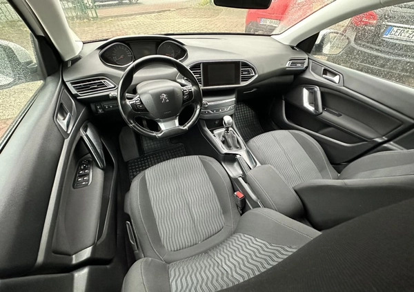 Peugeot 308 cena 38500 przebieg: 173270, rok produkcji 2016 z Chorzów małe 667